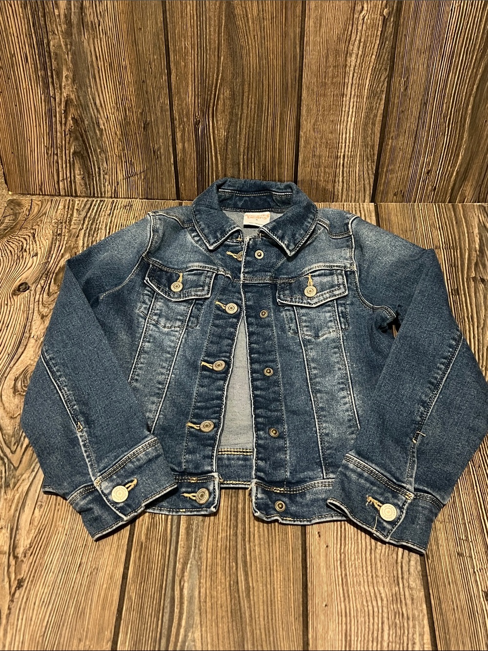 Kids Classic Blue Denim Jacket